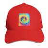 Hippy Trippy Peace Tribe Baseball Cap Christmas Hat Sunhat Foam Party Hat Streetwear Unisex Golf Wear Womens