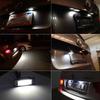 White License Plate Light Assembly LED Number Plate Lamp For BMW E38 7 Series 728i 730i 730d 740i 740d 740iL 750i 750iL