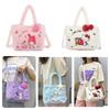New Cartoon Kids Handbag Popular Kurumi Girl Single Shoulder Crossbody Bag Korean Cartoon Plush Bag