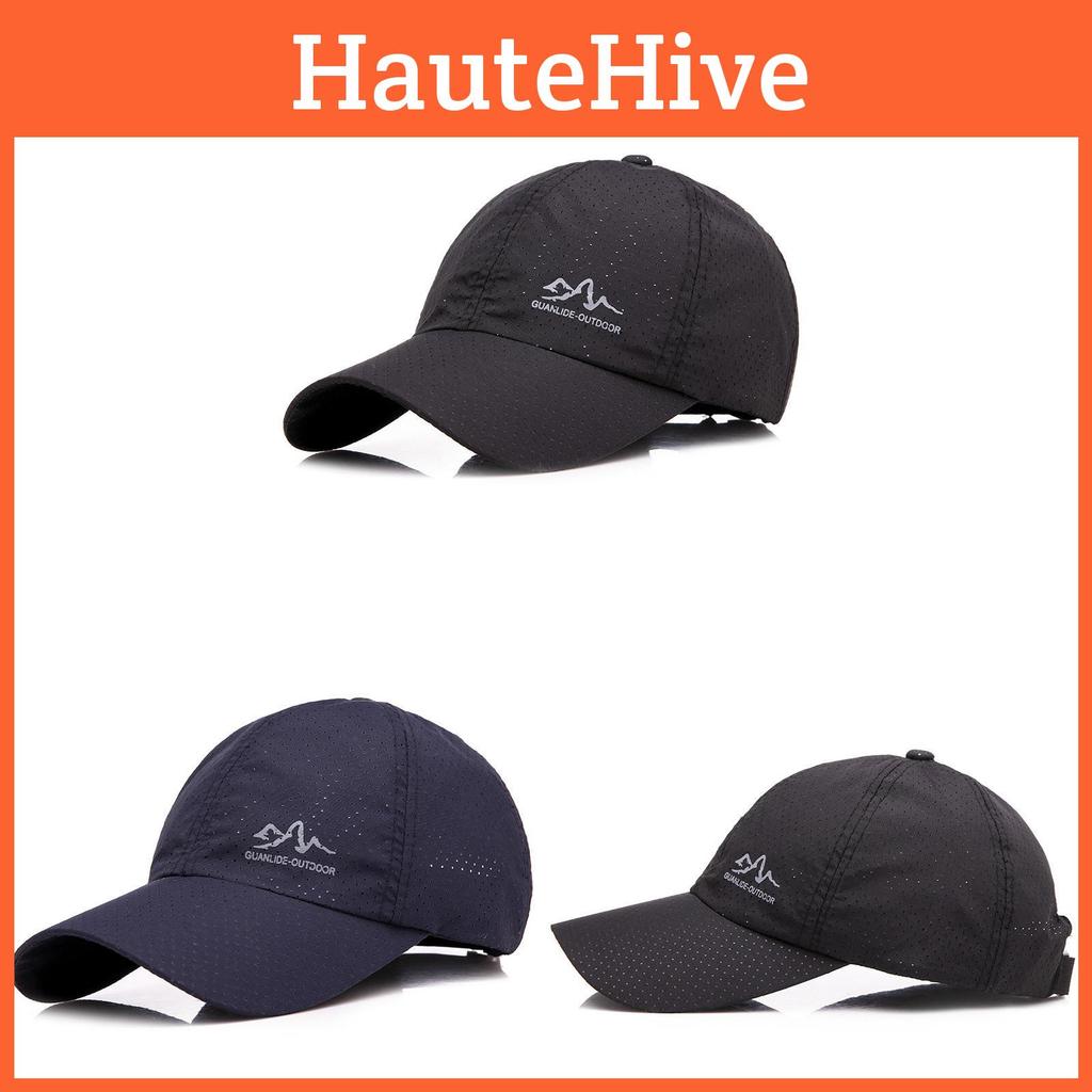 Guanlide Outdoor Letter Printing Baseball Cap Outdoor Sun Breathable Protection