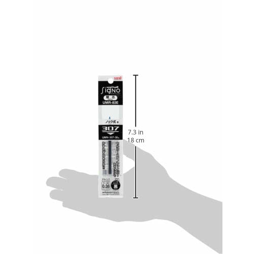 Mitsubishi Pencil gel ballpoint pen refill Signo 0.38 black 10 pieces UMR83E.24