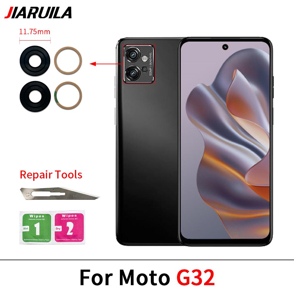 Rear Back Camera Glass Lens With Glue Sticker For Moto G11 G11 G11 G 1G G Play G Stylus Glass Camera Lens With Tools