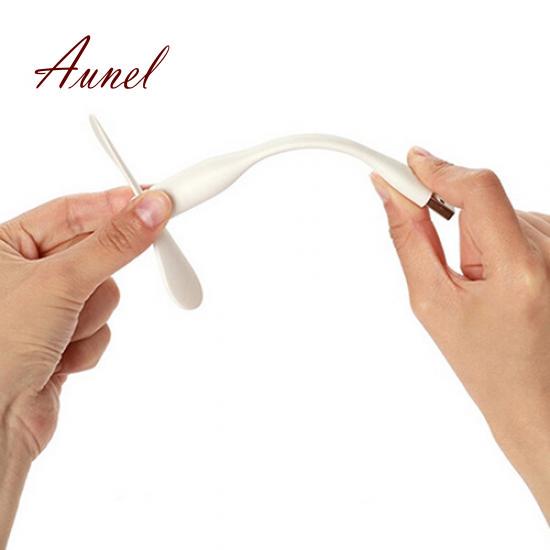 Mini ventilator USB flexibil, portabil, fantastic pentru toate sursele de alimentare Ieșire USB pentru notebook PC