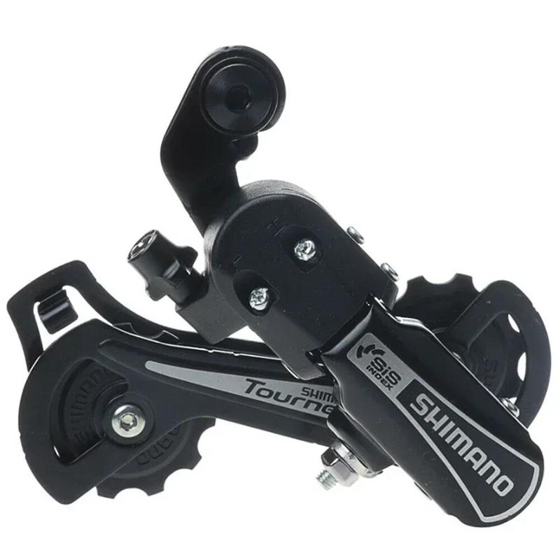 Shimano TOURNEY RD-TY21B Hook Eye Mountain Bike Rear Derailleur 6/7-speed Black Iamok Bicycle Parts SS/GS RD-TY21B-SS Black