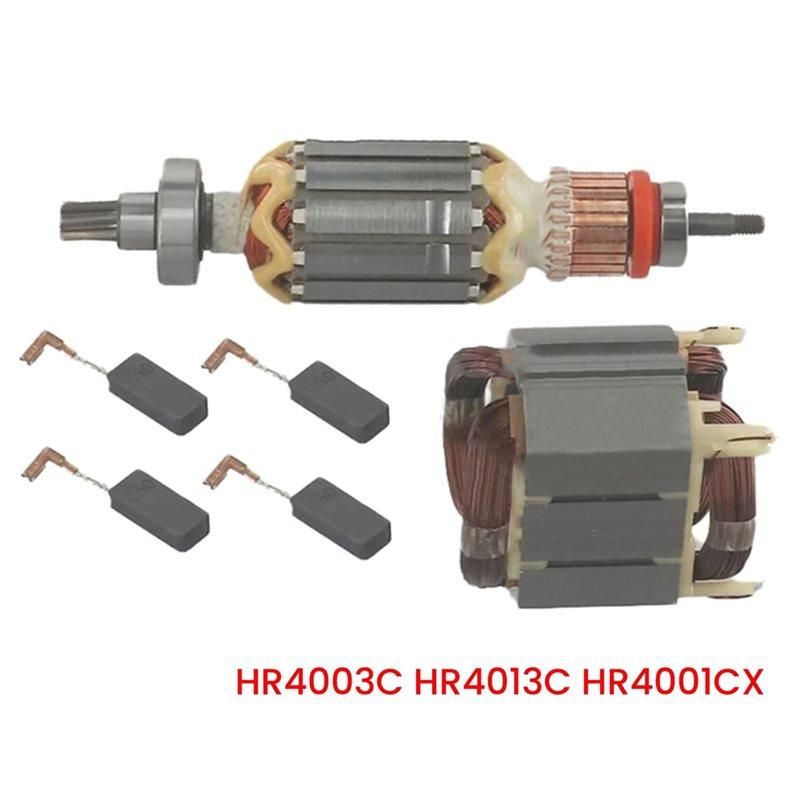 SHGO-Replacement Parts CB350/194160-9 Rotor Carbon Brushes With Stator For HR4003C HR4013C HR4001CX HR4011C HR4001C