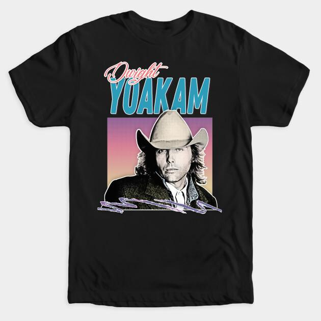 Dwight Yoakam Guitars, Cadillacs Etc. This Time Honky Tonk Man Vintage T-Shirt S разноцветный