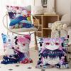 Anime Happy Sugar Life Cushion Cover Pillow Cover Decor Pillowcase Printed Cushion Case For Couch
