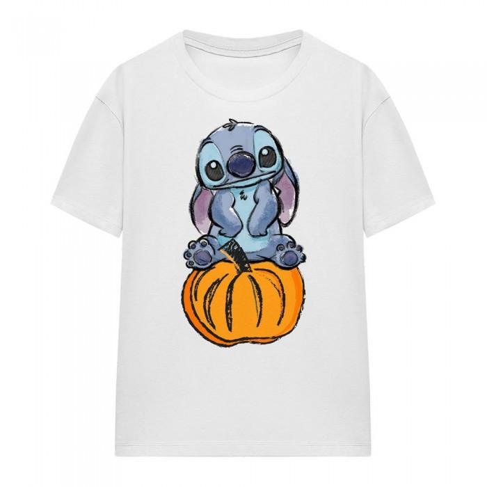 Lilo & Stitch Womens/Ladies Pumpkin Sketch T-Shirt