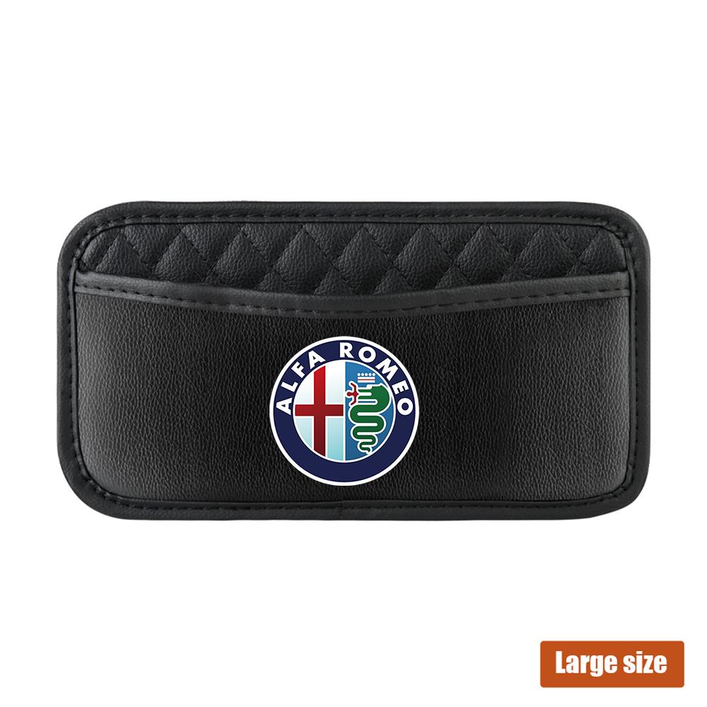 For Alfa Romeo 1x Fashion Retro Grace PU Leather Storage Bag Car Organizer Artificial Leather For Alfa Romeo 159 Giulietta Mito