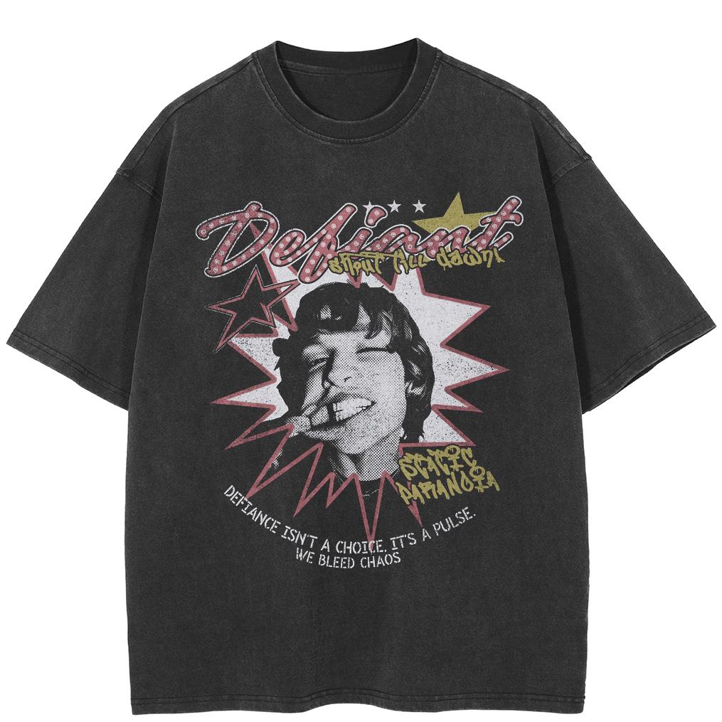benber vintage Streetwear Boy TShirt Cotton Tshirt Unisex s Tees Summer Short Sleeves Shirts S