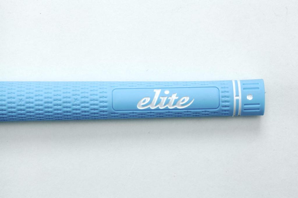 Elitegrips Golfové gripy S40 perleťově světle modré se zadní linií 7dílná sada, modrá,