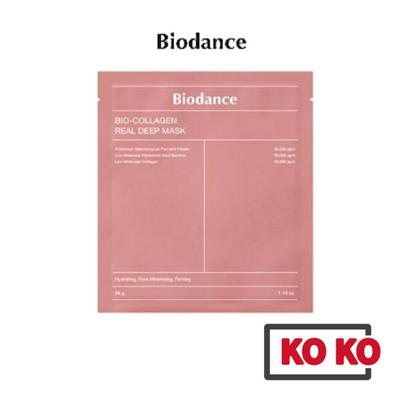 NEU Bio-Kollagen Real Deep Mask 34g 4 Stück