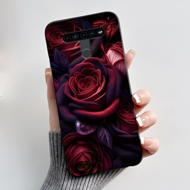 Casing For LG K41S K51S LM-K410 LM-K510 Super-Thin Slim Case Luxury Cute Cool Boys Girls Black Matte Soft Silicone Back Cover