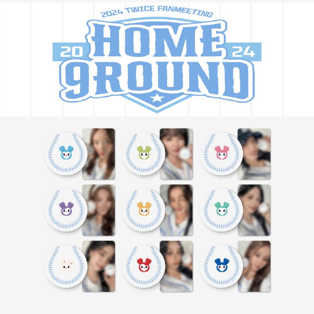 

Предварительный заказ 2024 TWICE Fanmeeting HOME 9ROUND Baseball
