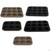Carbon Steel Muffin Chocolate Cookie Cupcake Baking Pan Bakeware