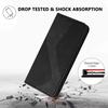 Applicable to Samsung S25 leather case A56 skin matte insert card wallet strong magnetic bracket protective case Hot 40i