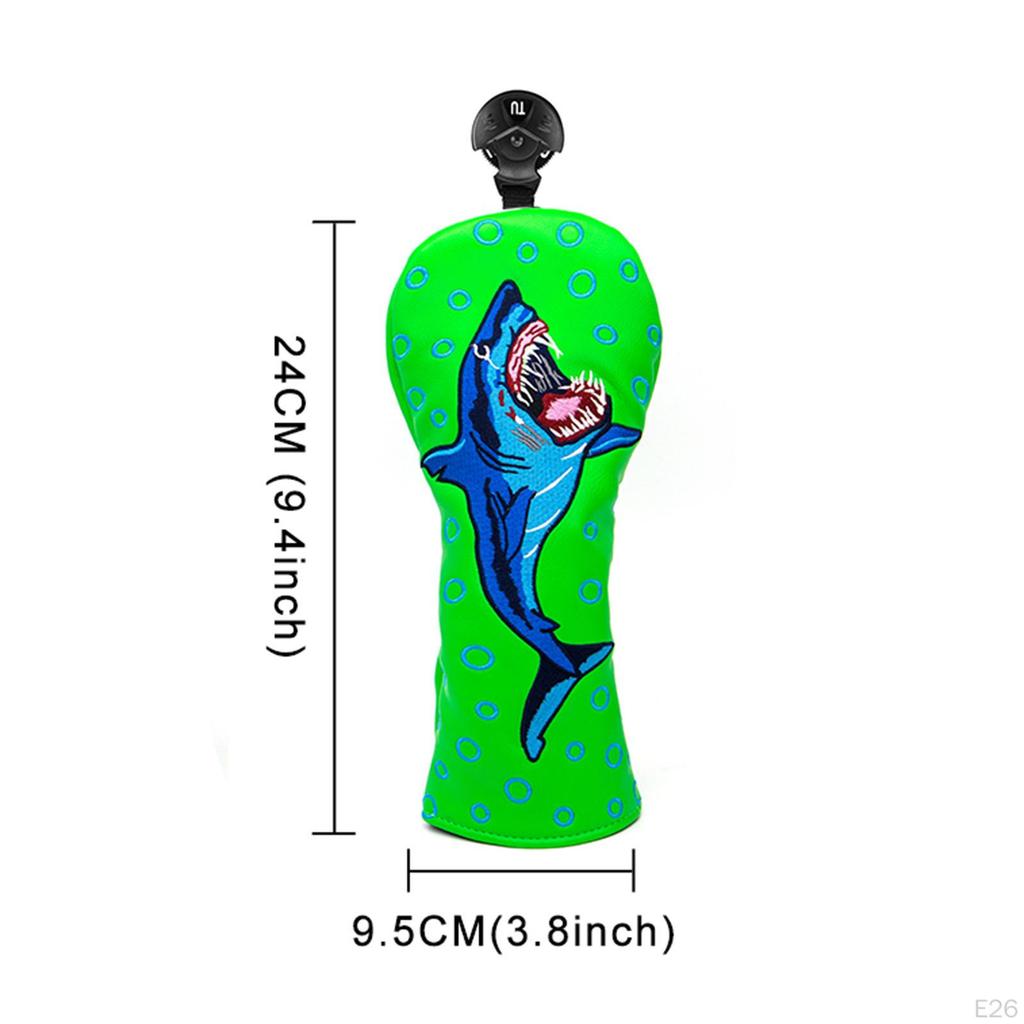 Fashion Golf Club Head Cover Interchangeable No. Tag Waterproof Case Fleece 3 5 UT Headcover Men