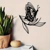 Metal Butterfly Wall Art Sculpture Complex Wing Design Weather Resistant Indoor Outdoor Decor Garden Gift