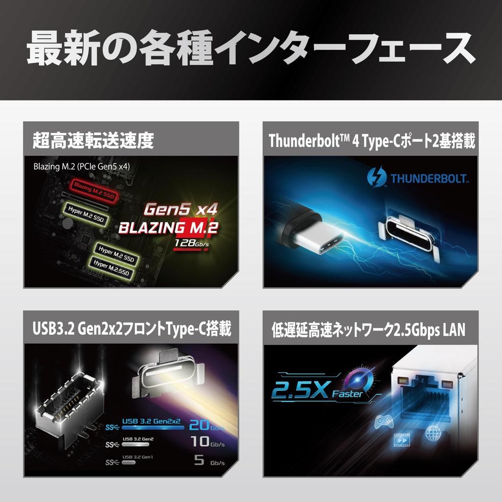 Asrock Motherboard Z890 Intel CPU Core Ultra Kompatibel Z890 Chipsatz DDR5 ATX Motherboard Autorisierter Distributor Pro-A (LGA1851) [Inlandsprodukt]