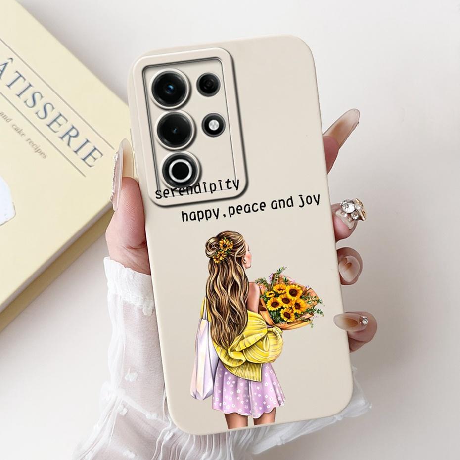 For Itel S25 Ultra S 25 S685LN S686LN Lens Protective Phone Case For ItelS25 S25Ultra Cute Printed Soft Silicone Jelly Cases