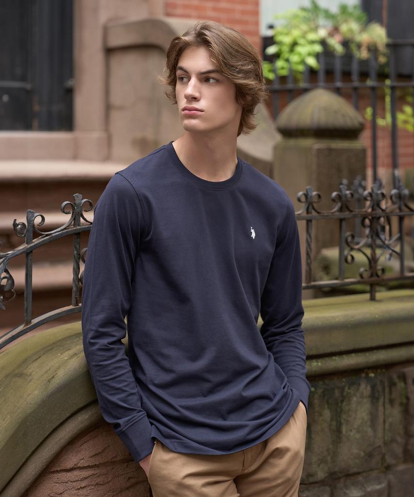USPOLOASSN Cotton Round T-Shirt_Navy