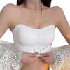 Invisible Strapless Bra For Women Wireless Push Up Non Slip Wedding Brassiere Big Breasts Underwear 