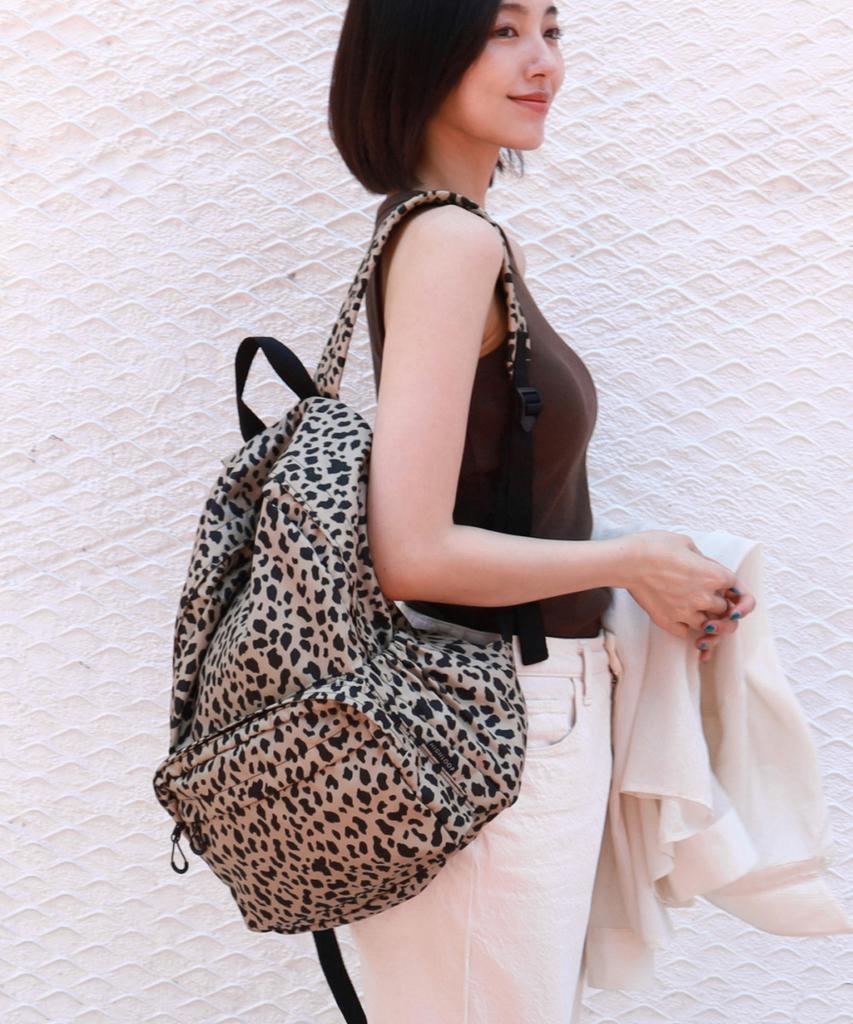 Highloop Leopard Flower Travel Backpack