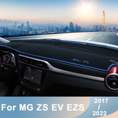 Car Dashboard Avoid Light Pad Instrument Platform Desk Cover Mat Carpets For MG ZS EV EZS 2017- 2022 Accessories