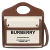 Pristine Shoulder Bag Mini Pocket Bag Canvas and Leather 8039361 Used