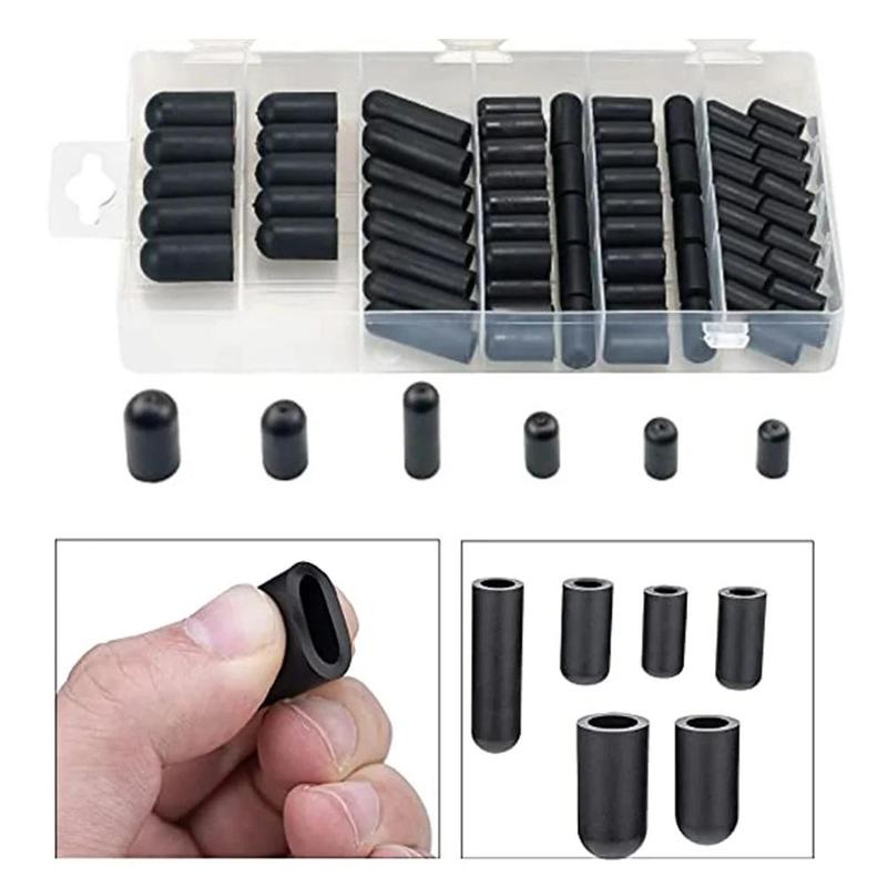 Black Rubber Vacuum Dust Cap Minimoto Carburetor Dust Cap Comprehensive Automotive Kit Easy tallation Process