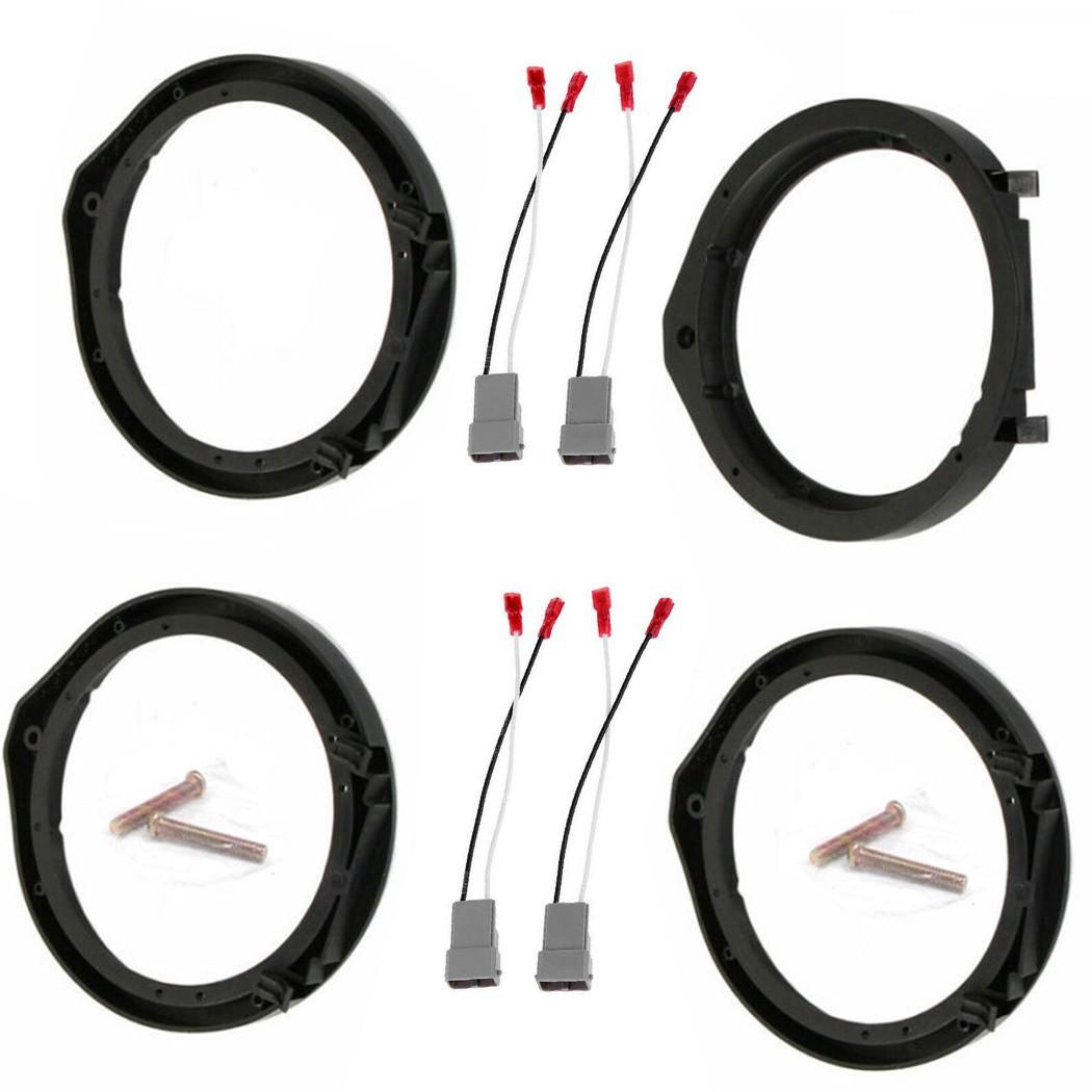 

2 pairs Speaker Adapter Plates ABS Speaker Harness