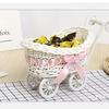 Tricycle Flower Basket Wedding Decor Candy Storage Suitable For Home And Outdoor Birthday Decoration