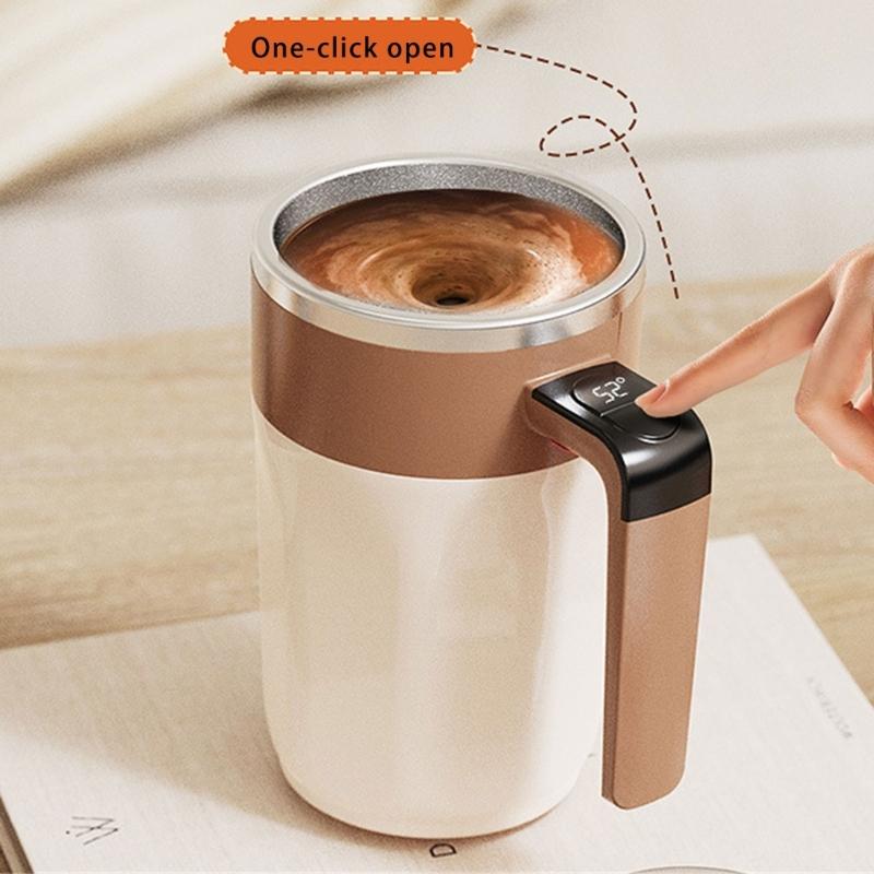 Tragbarer 300mAh Akku Magnetischer Mischbecher Effizienter Magnetischer Mischbecher Automatischer Rührbecher für Funktionale Verwendung