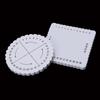 Braiding Disk Set of 2 Braiding Plate Cord Weaving Tools Accessory Decor for Outdoor Traveling Camping Portable Trays