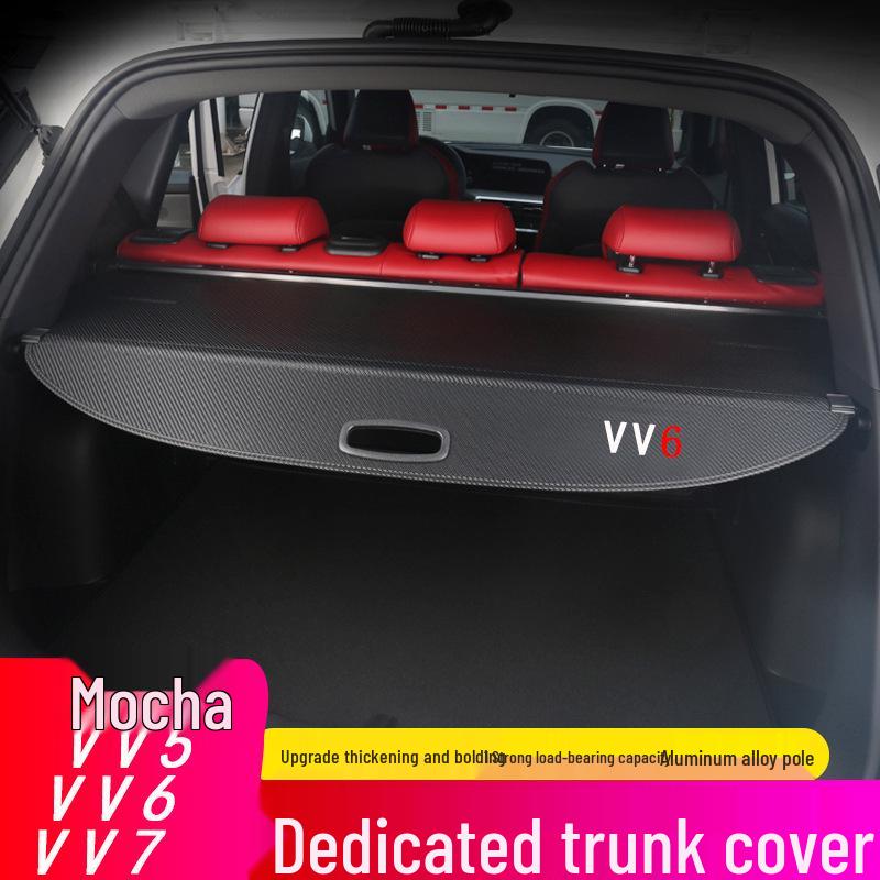 Trunk Divider for WEY VV5, VV6, VV7, Mocha – Special Cargo Cover for Decoration