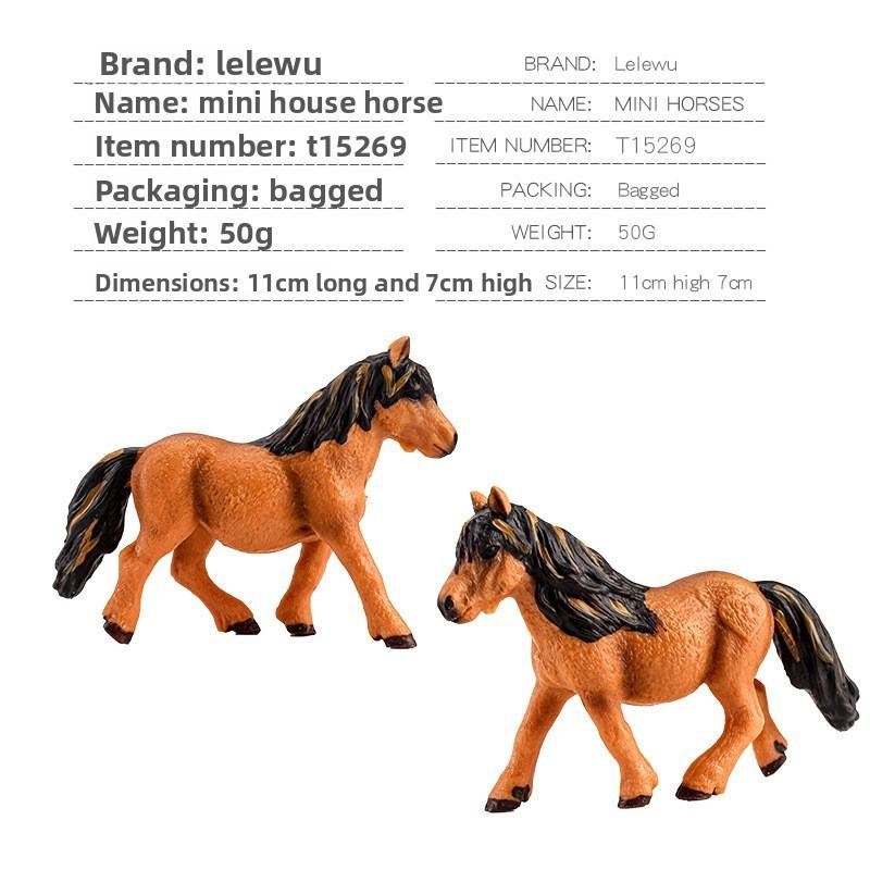 Hannoveraner Pferd Statisches PVC Modell Für Modell Sammler Geschenk Oder Ausstellungsstück