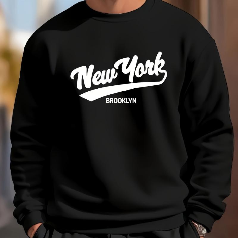

Cozy, Men s Crew Neck Sweatshirt, Perfect for Casual Dates XXL чёрный