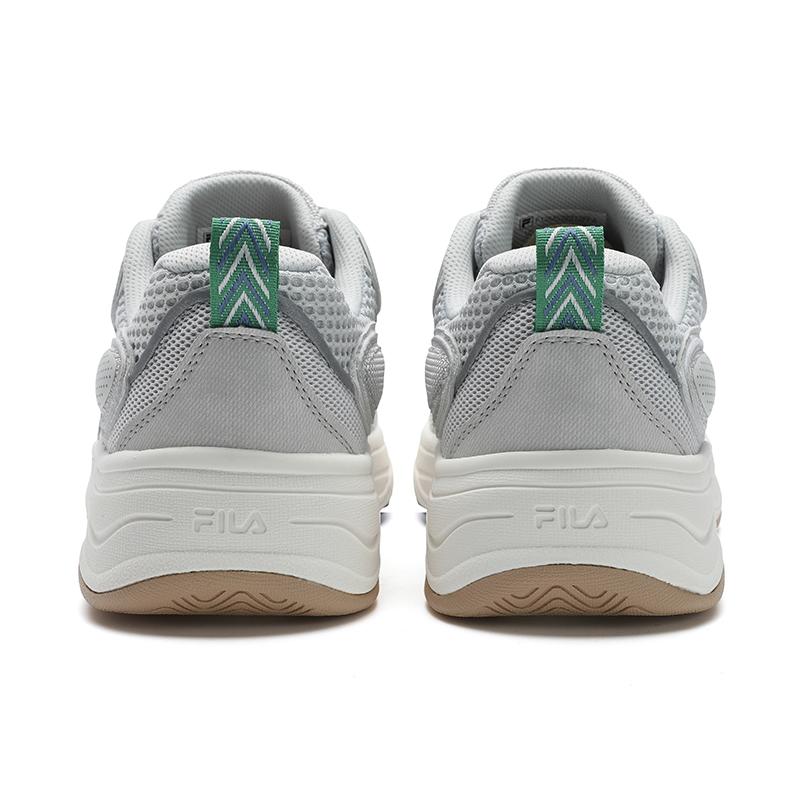 Fila Vibe Fashion Casual Comfortable Shock Absorbing Breathable Low Top Skate Shoes Men Sneaker Gray F12M522212FFA