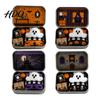 Mini Fairy Tale Book Gift Halloween Tin Box Gift Plush Ghost