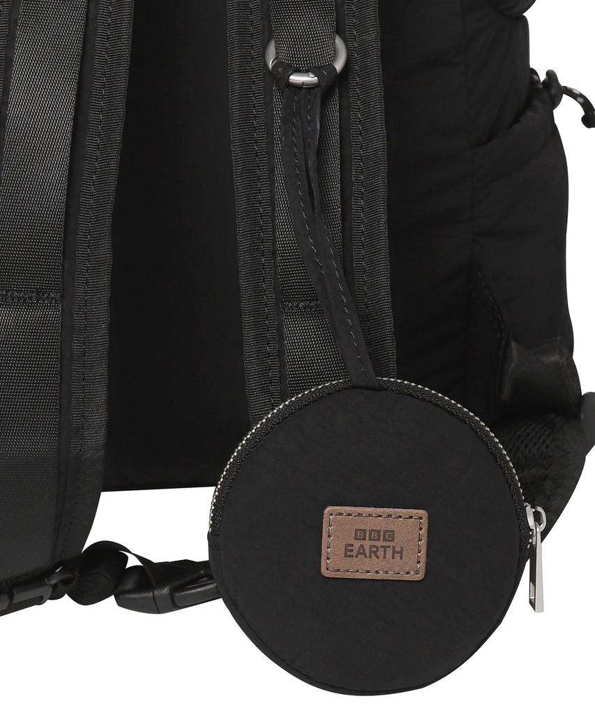 Bibissieoseu Rough Ribbon Mini Backpack_Black