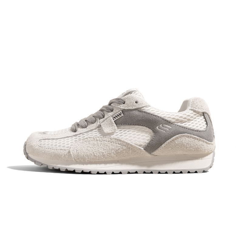 Retro fishing net shoes women's 2025 new summer mesh breathable sports and leisure shoes soft-soled Forrest Gump training shoes