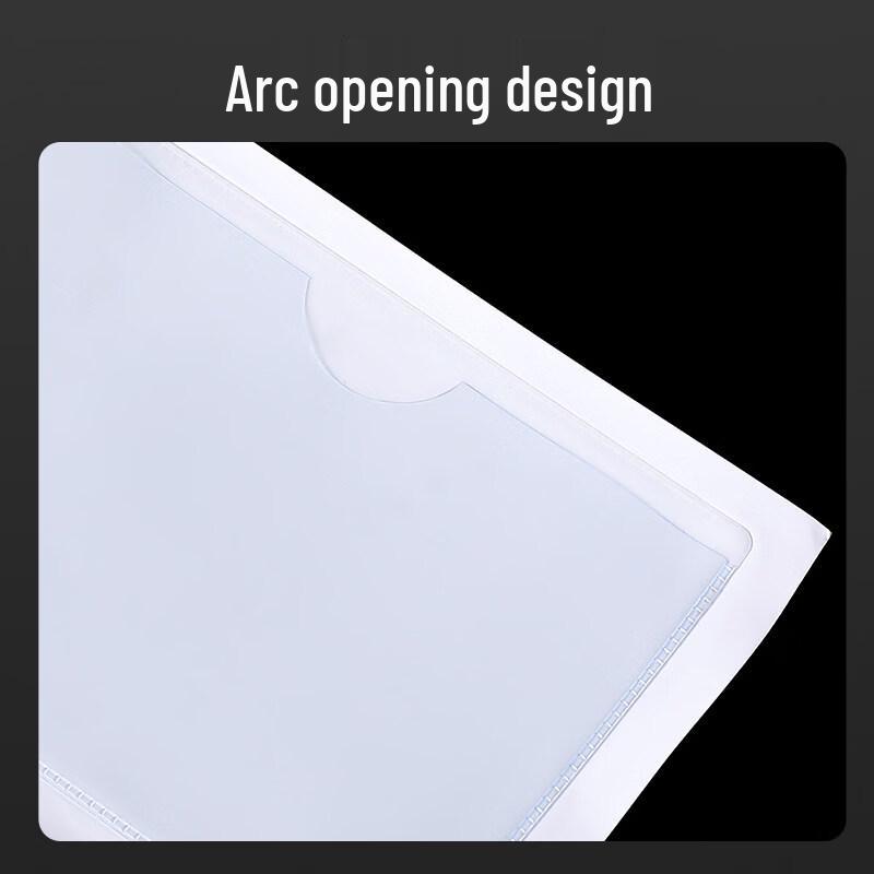 A4 Self-Adhesive Landscape Card Holder Film