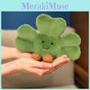 Peluche Pianta Trifoglio Fortunato Con Morbido Cotone PP Per Decorazione Casa e Regalo