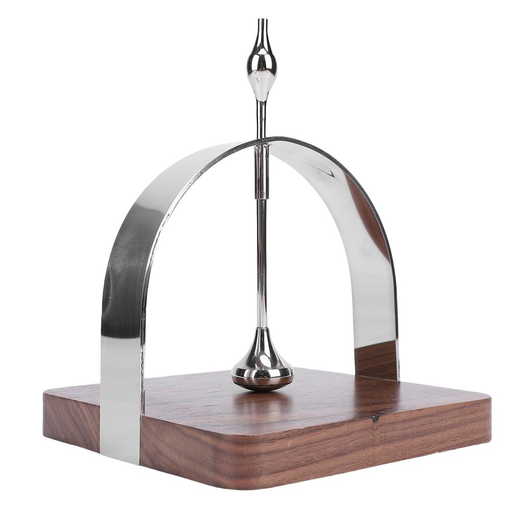 Napkin Holder Exquisite Stainless Steel Walnut Napkin Dispenser with Weighted Arm for Kitchen Restaurant Hotel
