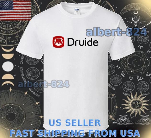 

NEW SHIRT DRUIDE CAMPING LOGO T shirt FUNNY AMERICAN SIZE S TO 5XL L