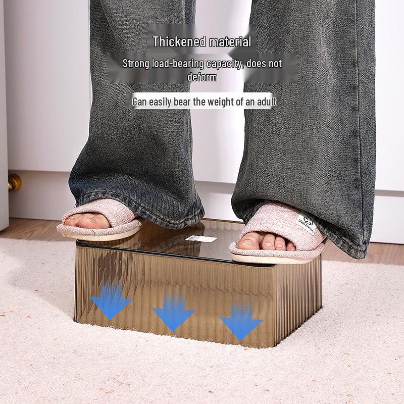 Multifunctional Plastic Underwear Storage Box with Lid – Organizer for Bras, Socks, and Underpants