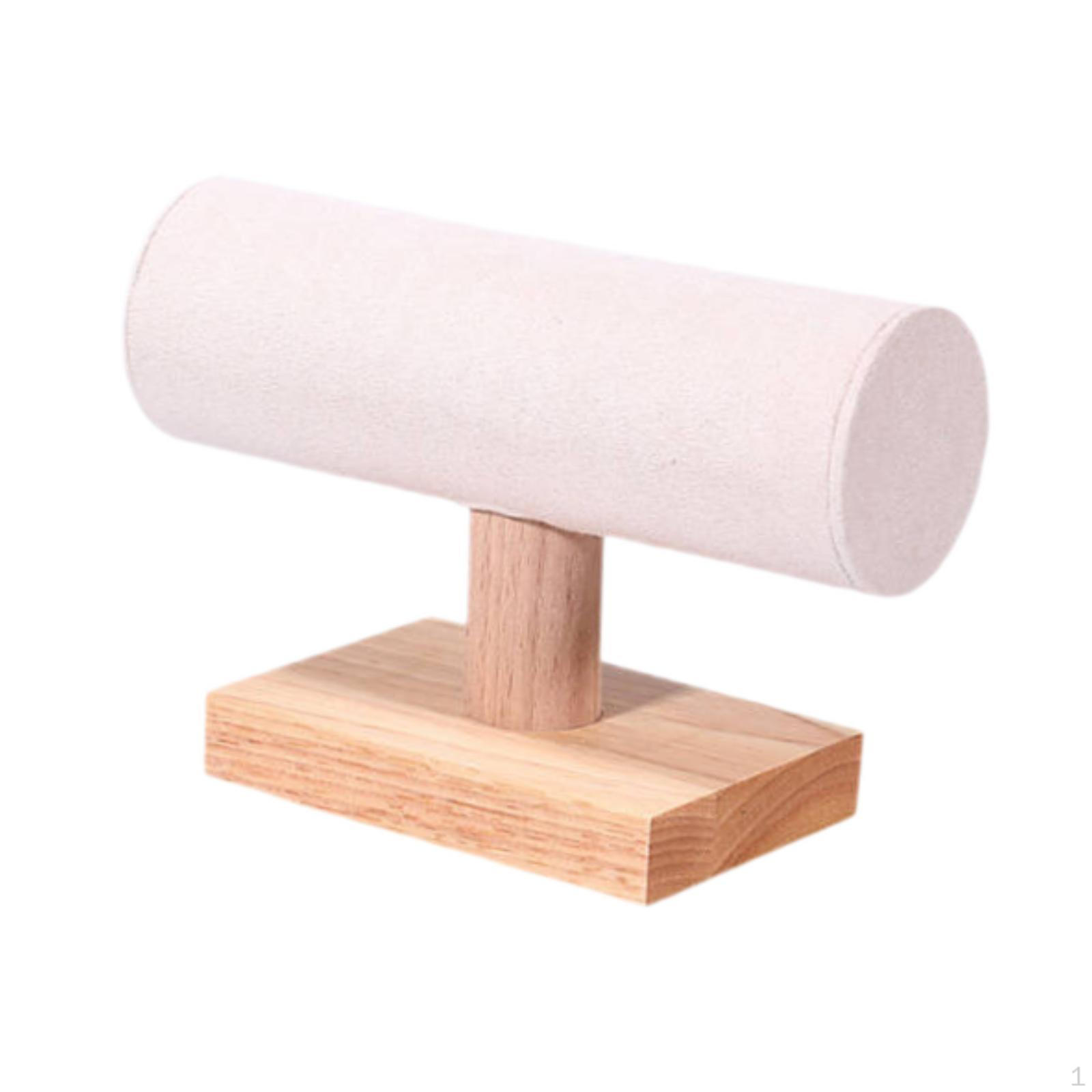 

Подставка для браслетов, Держатель для ювелирных изделий и часов, Резинка для волос для браслетов, бежевый