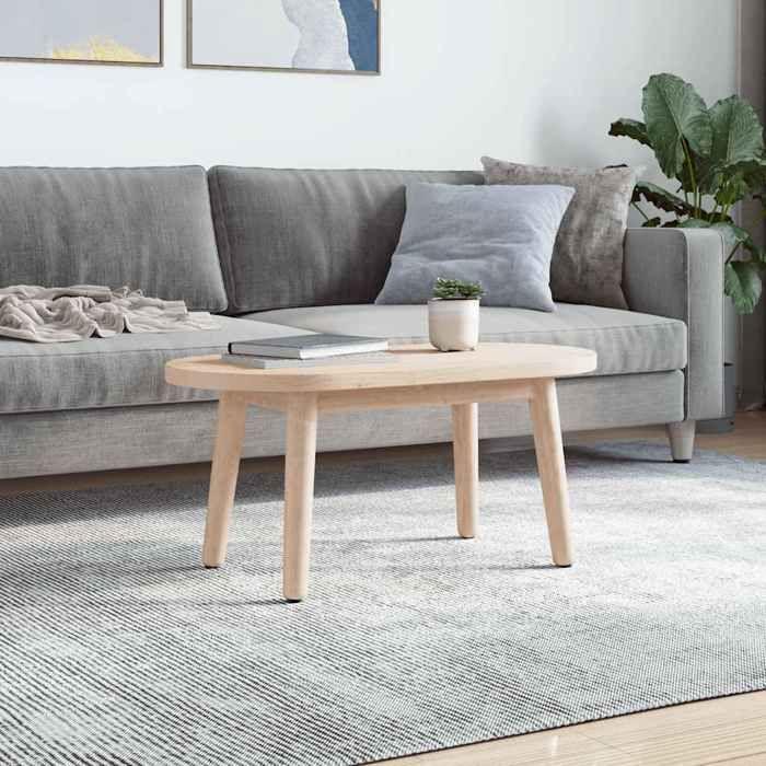 VidaXL Dessus de table 60x30x2,5 cm bois de pin massif ovale 824340