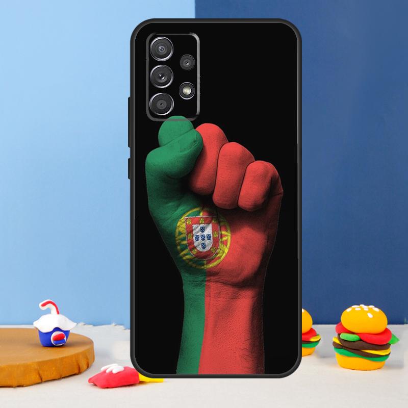 Portugal Flag Case For Samsung Galaxy A56 A36 A26 A16 A06 A54 A34 A14 A12 A32 A52 A13 A33 A53 A15 A35 A55