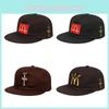 Șapcă de baseball Travis Scott Colaborare McDonald's Brodată, Reglabilă, Bumbac, Bor Lat